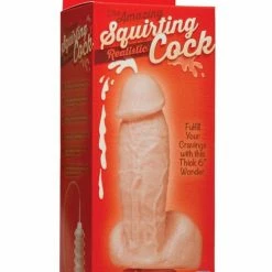 Doc Johnson Dildos Squirting Realistic Cock With Splooge Juice - Flesh