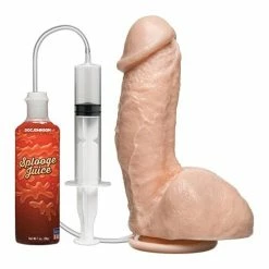 Doc Johnson Dildos Squirting Realistic Cock With Splooge Juice - Flesh