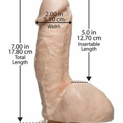 Doc Johnson Dildos Squirting Realistic Cock With Splooge Juice - Flesh