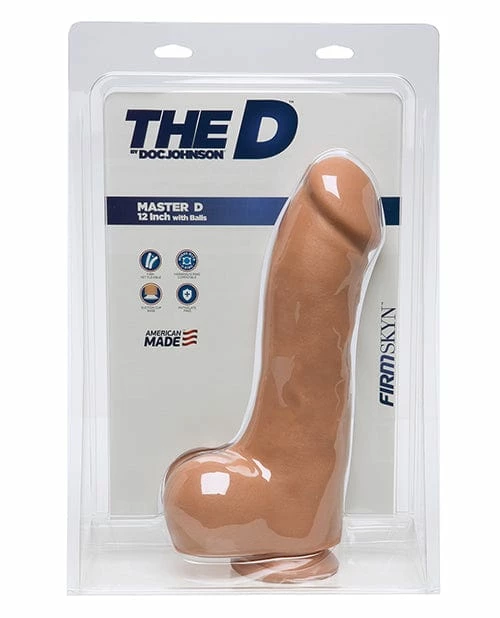 Doc Johnson Dildos The D 12" Master D With Balls