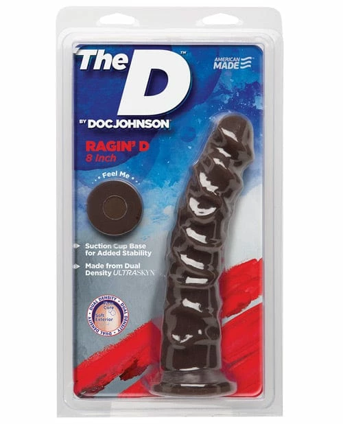 Doc Johnson The D 7.5" Ragin D With Balls Dildos