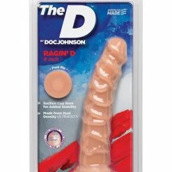 Doc Johnson The D 7.5" Ragin D With Balls Dildos