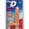 Doc Johnson Dildos The D 7" Perfect D Vibrating With Balls