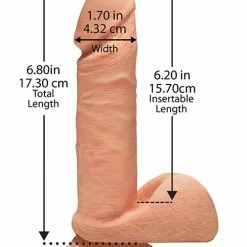 Doc Johnson The D 7" Perfect D With Balls