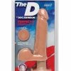 Doc Johnson The D 8" Perfect D Vibrating With Balls Dildos