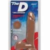 Doc Johnson Dildos The D 8" Perfect D With Balls - Caramel