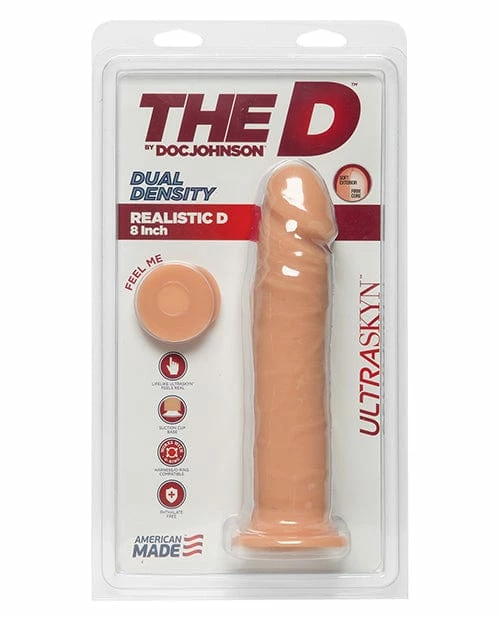 Doc Johnson Dildos The D 8" Realistic D