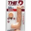 Doc Johnson Dildos The D 9" Uncut D With Balls - Vanilla