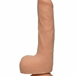 Doc Johnson Dildos The D 9" Uncut D With Balls - Vanilla