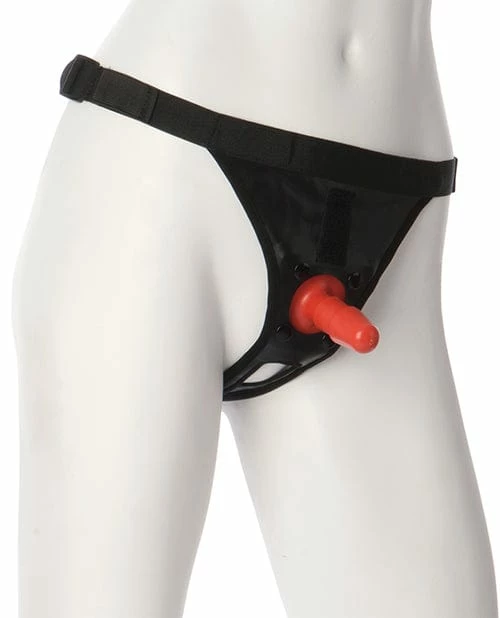 Doc Johnson Ultra Harness 2 & Plug With Snaps Dildos
