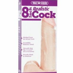 Doc Johnson Vac-U-Lock 8" Realistic Dildos