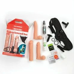 Doc Johnson Dildos Vac-U-Lock Dual Density Experienced Set - Vanilla
