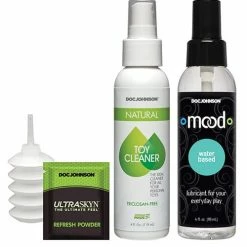 Doc Johnson Vac-U-Lock Dual Density Starter Set Dildos