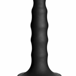 Doc Johnson Vac-U-Lock Ripple Vibrating Pleasure Set - Black Dildos