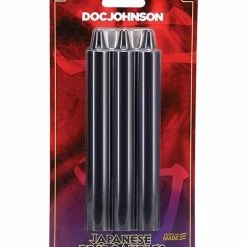 Doc Johnson Japanese Drip Candles - Pack Of 3