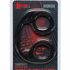 Doc Johnson Kink Hogtie Bind & Tie Wrist Or Ankle Cuffs Kink & BDSM