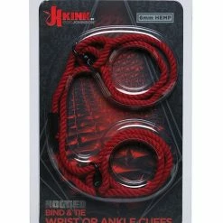 Doc Johnson Kink Hogtie Bind & Tie Wrist Or Ankle Cuffs Kink & BDSM