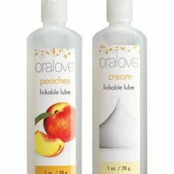 Doc Johnson Lubes Oralove Delicious Duo Flavored Lube
