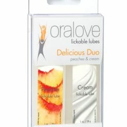 Doc Johnson Lubes Oralove Delicious Duo Flavored Lube