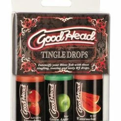 Doc Johnson Good Head Tingle Drops Sexual Enhancers For Couples