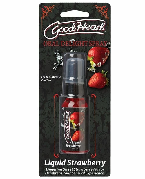 Doc Johnson GoodHead Oral Delight Spray - Strawberry