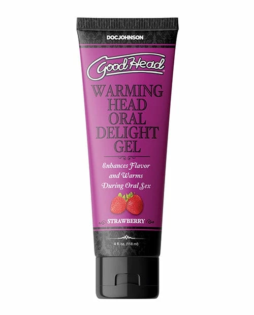 Doc Johnson Goodhead Warming Oral Delight Gel - 4 Oz Sexual Enhancers For Couples