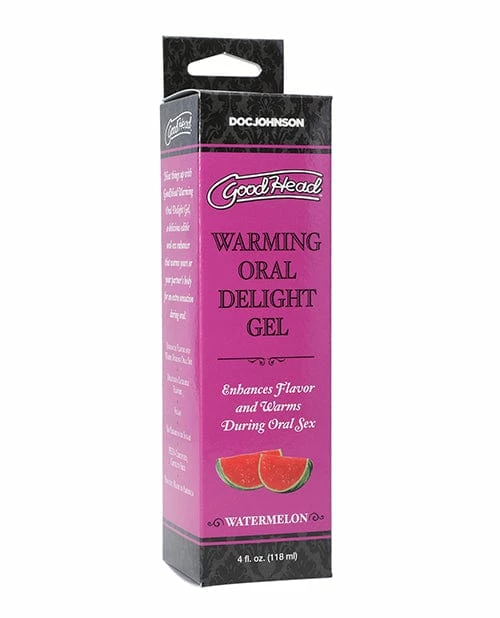 Doc Johnson Goodhead Warming Oral Delight Gel - 4 Oz Sexual Enhancers For Couples