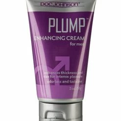 Doc Johnson Sexual Enhancers For Couples Plump Enhancement Cream For Men - 2 Oz. Tube
