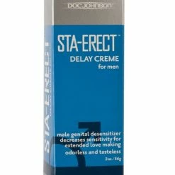 Doc Johnson Sta-erect Creme - 2 Oz. Sexual Enhancers For Couples