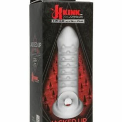 Doc Johnson Penis Toys Kink Jacked Up 6" Extender With Ball Strap