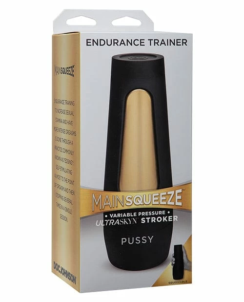 Doc Johnson Main Squeeze Endurance Trainer Stroker - Pussy