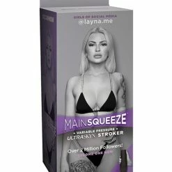 Doc Johnson Penis Toys Main Squeeze Girls Of Social Media Ultraskyn Pussy Stroker - @layna.me