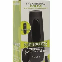 Doc Johnson Main Squeeze Original Vibro Pussy - Flesh