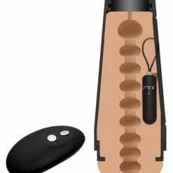 Doc Johnson Main Squeeze Original Vibro Pussy - Flesh