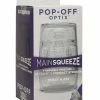 Doc Johnson Main Squeeze Pop Off Optix - Crystal Pussy & Ass