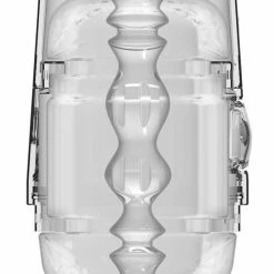 Doc Johnson Main Squeeze Pop Off Optix - Crystal Pussy & Ass