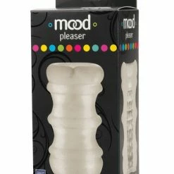 Doc Johnson Mood Ultraskyn Massage Beads Stroker - Frost
