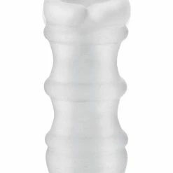 Doc Johnson Mood Ultraskyn Massage Beads Stroker - Frost
