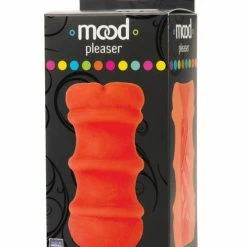 Doc Johnson Mood ULTRASKYN Zig-zag Stroker - Orange