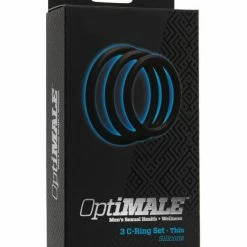 Doc Johnson OptiMALE Cock Ring Kit Thin Penis Toys