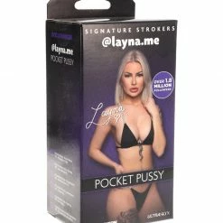 Doc Johnson Signature Strokers Girls Of Social Media Ultraskyn Pocket Pussy - @layna.me