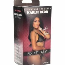 Doc Johnson Signature Strokers Ultraskyn Pocket Pussy Celebrity Girls - Karlie Redd Penis Toys