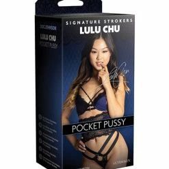 Doc Johnson Signature Strokers Ultraskyn Pocket Pussy - Lulu Chu