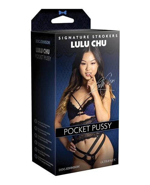 Doc Johnson Signature Strokers Ultraskyn Pocket Pussy - Lulu Chu