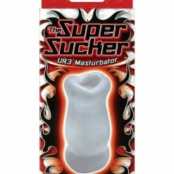 Doc Johnson Penis Toys Ultraskyn Super Sucker Masturbator - Clear