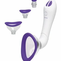 Doc Johnson Vibrators Bloom Intimate Body Automatic Vibrating Rechargeable Pump
