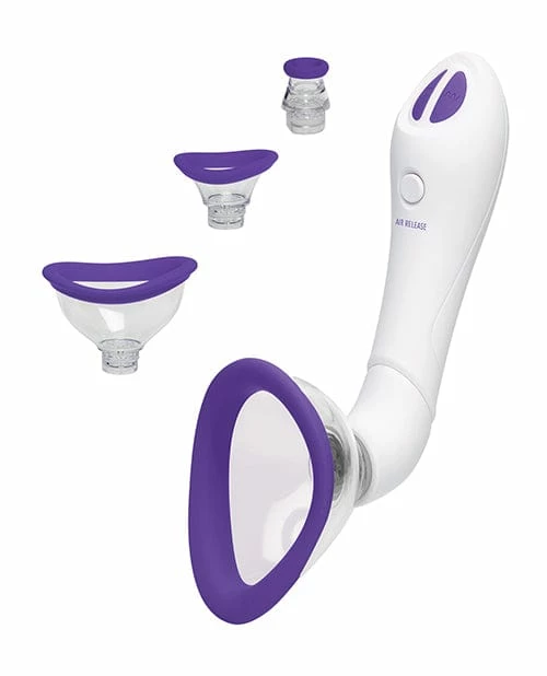 Doc Johnson Vibrators Bloom Intimate Body Automatic Vibrating Rechargeable Pump