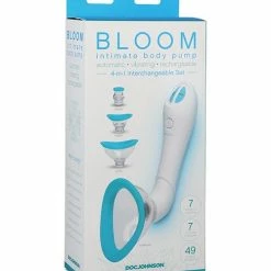 Doc Johnson Vibrators Bloom Intimate Body Automatic Vibrating Rechargeable Pump
