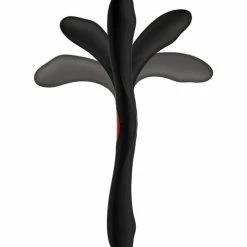 Doc Johnson Kink Dual Flex Silicone Vibrator With Wireless Remote - Black