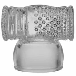 Doc Johnson Kink Wand Cock Stroker Attachment - Clear